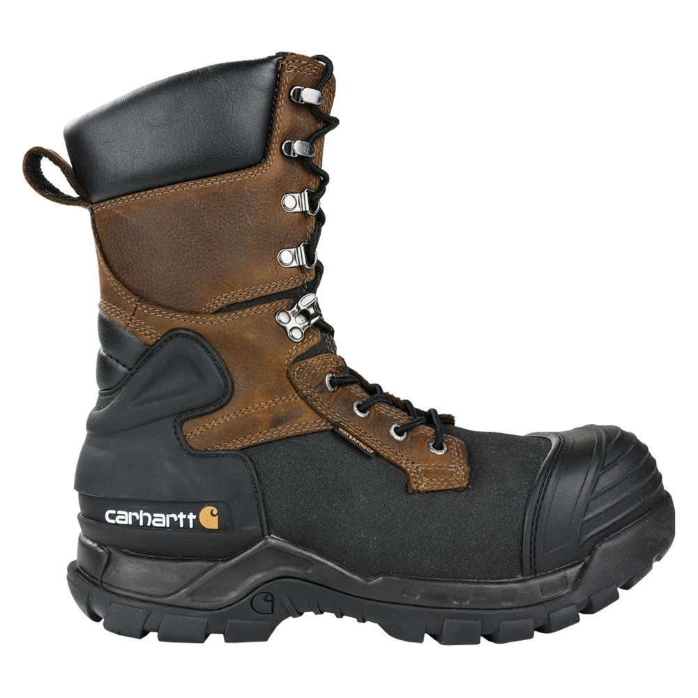 Men's Carhartt 10" Pac 1000G Composite Toe Waterproof Boots 3 Men's Carhartt 10" Pac 1000G Composite Toe Waterproof Boots