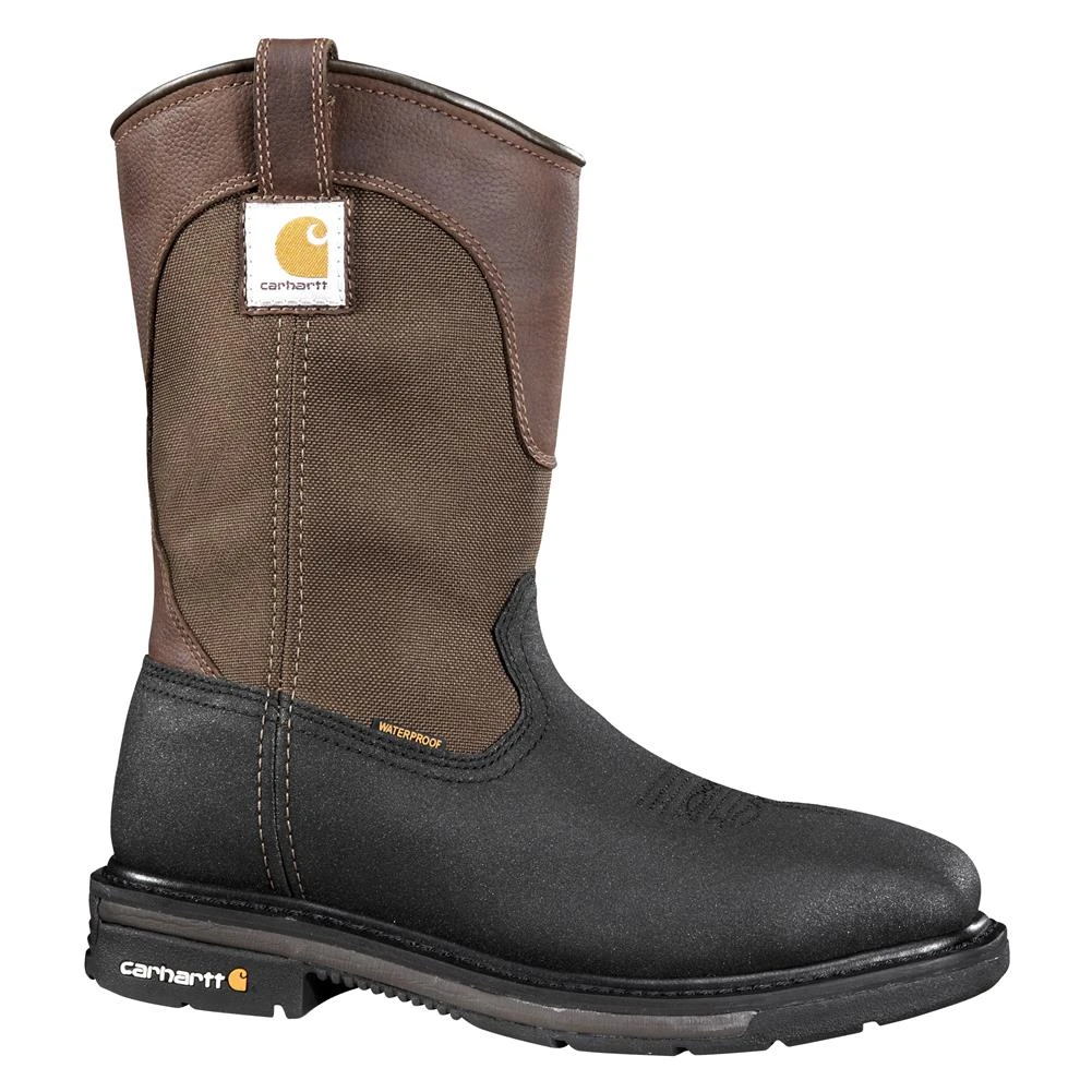 Men's Carhartt 11" Mud Wellington Square Toe Steel Toe Waterproof Boots 3 Men's Carhartt 11" Mud Wellington Square Toe Steel Toe Waterproof Boots