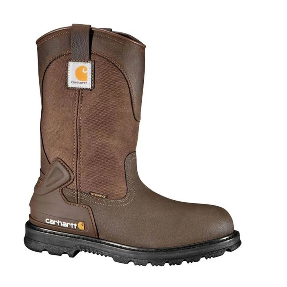 Men's Carhartt 11" Mud Wellington Steel Toe Waterproof Boots 3 Men's Carhartt 11" Mud Wellington Steel Toe Waterproof Boots