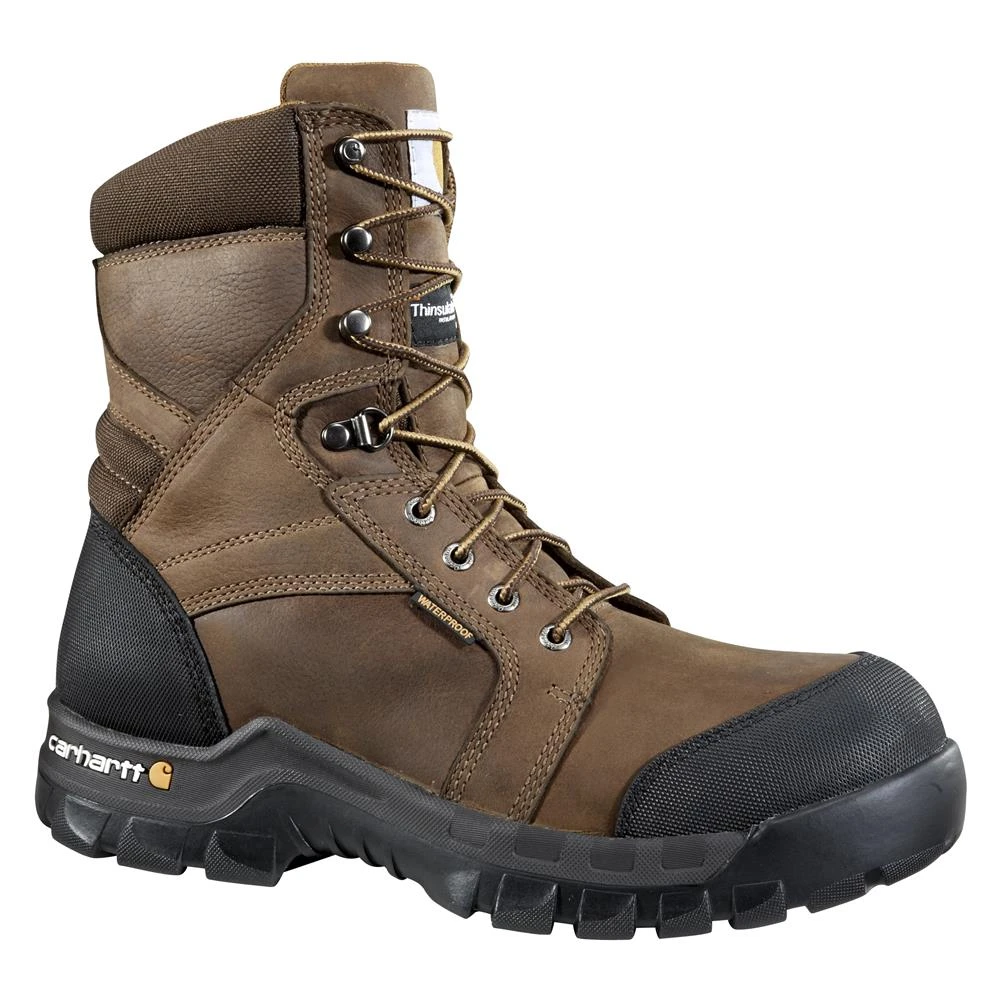 Men's Carhartt Rugged Flex 8" 400G Composite Toe Waterproof Boots 3 Men's Carhartt Rugged Flex 8" 400G Composite Toe Waterproof Boots