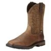 Men's Ariat 10" Groundbreaker Wide Square Toe Met Guard Steel Toe Boots 1 Men's Ariat 10" Groundbreaker Wide Square Toe Met Guard Steel Toe Boots -SafeStep Outfitters 0 650 ariat 10 groundbreaker wide square toe met guard steel toe brown