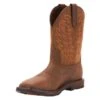 Men's Ariat 10" Groundbreaker Wide Square Toe Waterproof Boots 2 Men's Ariat 10" Groundbreaker Wide Square Toe Waterproof Boots -SafeStep Outfitters 0 650 ariat 10 groundbreaker wide square toe waterproof dark brown