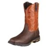 Men's Ariat 11" Workhog Wide Square Toe Boots 2 Men's Ariat 11" Workhog Wide Square Toe Boots -SafeStep Outfitters 0 650 ariat 11 workhog wide square toe dark earth brick