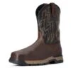 Men's Ariat Rebar Flex Western Composite Toe Waterproof Boots -SafeStep Outfitters 0 650 ariat rebar flex western composite toe waterproof boots dark brown black