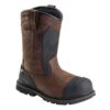Men's Avenger Wellington Met Guard Leather Waterproof Boots -SafeStep Outfitters 0 650 avenger wellington met guard leather waterproof brown