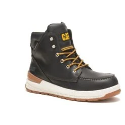 Men's CAT Impact Waterproof Carbon Composite Toe Boots 26 Men's CAT Impact Waterproof Carbon Composite Toe Boots -SafeStep Outfitters 0 650 cat impact waterproof carbon composite toe boots black