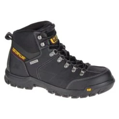 Men's CAT Threshold Waterproof Boots -SafeStep Outfitters 0 650 cat threshold waterproof black