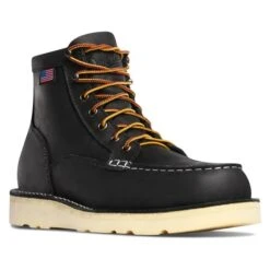 Men's Danner 6" Bull Run Moc Toe Boots -SafeStep Outfitters 0 650 danner 6 bull run moc toe black