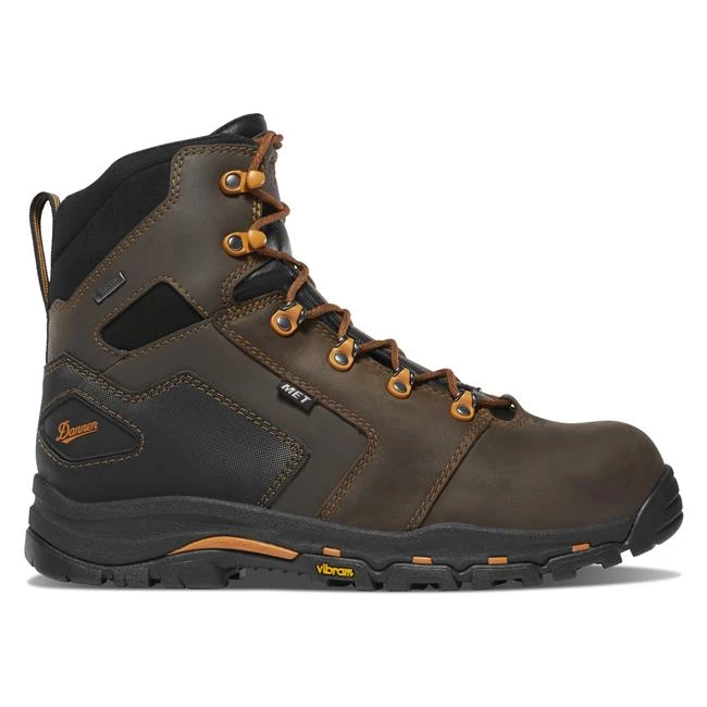 Men's Danner 6" Vicious GORE-TEX Met Guard Composite Toe Boots 3 Men's Danner 6" Vicious GORE-TEX Met Guard Composite Toe Boots