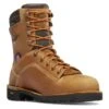 Men's Danner 8" Quarry USA Distressed GTX Alloy Toe Boots -SafeStep Outfitters 0 650 danner 8 quarry usa distressed gtx alloy toe brown