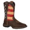 Women's Durango Lady Rebel Flag Boots -SafeStep Outfitters 0 650 durango lady rebel flag brown union flag