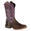 Women's Durango Lady Rebel Pro Ventilated Western Boots -SafeStep Outfitters 0 650 durango lady rebel pro ventilated western boots oiled brown plum