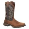 Men's Durango Rebel Pull-on Western Boots -SafeStep Outfitters 0 650 durango rebel pull on western boots chocolate midnight