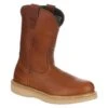 Men's Georgia 10" Wedge Wellington Pull-On Boots 1 Men's Georgia 10" Wedge Wellington Pull-On Boots -SafeStep Outfitters 0 650 georgia 10 wedge wellington pull on barracuda gold