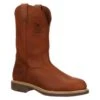 Men's Georgia 11" Mini-Lug Pull-On Boots -SafeStep Outfitters 0 650 georgia 11 mini lug pull on prarie chestnut