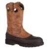 Men's Georgia 12" Mud Dog Comfort Core Pull-On Boots -SafeStep Outfitters 0 650 georgia 12 mud dog comfort core pull on mississippi brown