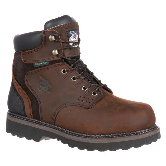 Men's Georgia 6" Brookville Steel Toe Waterproof Boots 3 Men's Georgia 6" Brookville Steel Toe Waterproof Boots