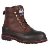 Men's Georgia 6" Mud Dog Steel Toe Waterproof Boots -SafeStep Outfitters 0 650 georgia 6 mud dog steel toe waterproof topsoil brown