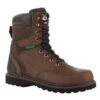 Men's Georgia 8" Brookville Waterproof Boots -SafeStep Outfitters 0 650 georgia 8 brookville waterproof dark brown