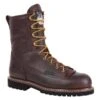 Men's Georgia 8" Low-Heel Logger Steel Toe EH Waterproof Boots 1 Men's Georgia 8" Low-Heel Logger Steel Toe EH Waterproof Boots -SafeStep Outfitters 0 650 georgia 8 low heel logger steel toe eh waterproof chocolate