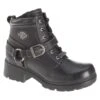 Women's Harley Davidson Tegan Side-Zip Boots -SafeStep Outfitters 0 650 harley davidson tegan side zip black