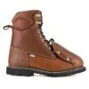 Men's Iron Age 8" Groundbreaker External Met Guard Steel Toe Boots -SafeStep Outfitters 0 650 iron age 8 groundbreaker external met guard steel toe boots brown