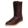 Men's Justin Original Work Boots 10" Axe Wedge -SafeStep Outfitters 0 650 justin original work boots 10 axe wedge tan premium