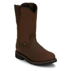 Men's Justin Original Work Boots 10" Drywall Round Toe Waterproof