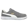 Women's Puma Safety Suede Iconic Low Composite Toe Static Dissipative -SafeStep Outfitters 0 650 puma safety suede iconic low composite toe static dissipative gray white2