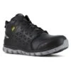 Women's Reebok 5" Sublite Cushion Work Met Guard Alloy Toe Boots -SafeStep Outfitters 0 650 reebok 5 sublite cushion work met guard alloy toe black