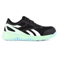 Women's Reebok Nanoflex TR Work Composite Toe -SafeStep Outfitters 0 650 reebok nanoflex tr work composite toe black seafoam green white