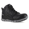 Men's Reebok Sublite Cushion Work Mid Alloy Toe Boots -SafeStep Outfitters 0 650 reebok sublite cushion work mid alloy toe black