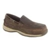 Men's Rockport Works Sailing Club Slip On Boat Shoe Steel Toe -SafeStep Outfitters 0 650 rockport works sailing club slip on boat shoe steel toe brown