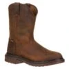 Men's Rocky 10" Original Ride Round Toe Unlined Boots -SafeStep Outfitters 0 650 rocky 10 original ride round toe unlined old weathered tan
