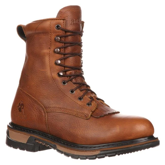 Men's Rocky 9" Original Ride Lacers Waterproof Boots 3 Men's Rocky 9" Original Ride Lacers Waterproof Boots