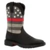 Men's Rocky Red Line Western Boots -SafeStep Outfitters 0 650 rocky red line western boots black