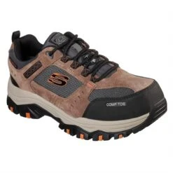 Men's Skechers Work Greetah Composite Toe Waterproof 18 Men's Skechers Work Greetah Composite Toe Waterproof -SafeStep Outfitters 0 650 skechers work greetah composite toe waterproof brown black