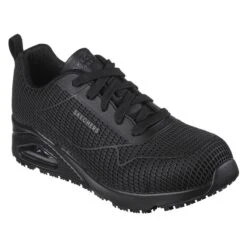 Women's Skechers Work UNO SR Jhansi Composite Toe -SafeStep Outfitters 0 650 skechers work uno sr jhansi composite toe black synthetic textile