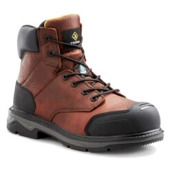 Men's Terra 6" Patton Composite Toe Waterproof Boots -SafeStep Outfitters 0 650 terra 6 patton composite toe waterproof boots brown