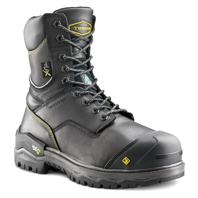 Men's Terra 8" Gantry IMG Composite Toe Waterproof Boots 3 Men's Terra 8" Gantry IMG Composite Toe Waterproof Boots