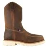 Men's Thorogood 11" Wellington Moc Toe Steel Toe Boots -SafeStep Outfitters 0 650 thorogood 11 wellington moc toe steel toe trail crazyhorse