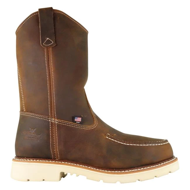 Men's Thorogood 11" Wellington Moc Toe Steel Toe Boots 3 Men's Thorogood 11" Wellington Moc Toe Steel Toe Boots