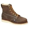 Men's Thorogood 6" American Heritage Moc Toe Leather Wedge Boots -SafeStep Outfitters 0 650 thorogood 6 american heritage moc toe leather wedge dirty brown