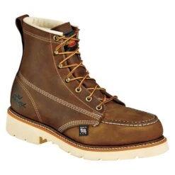 Men's Thorogood 6" American Heritage Moc Toe Steel Toe Boots