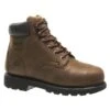 Men's Wolverine 6" McKay Steel Toe Waterproof Boots -SafeStep Outfitters 0 650 wolverine 6 mckay steel toe waterproof brown