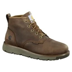 SafeStep Outfitters -SafeStep Outfitters 1 1001 carhartt 5 millbrook wedge waterproof boots brown