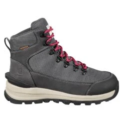 Women's Carhartt 6" Gilmore Alloy Toe Waterproof Work Boots -SafeStep Outfitters 1 1001 carhartt 6 gilmore alloy toe waterproof work boots dark gray nubuck fabric