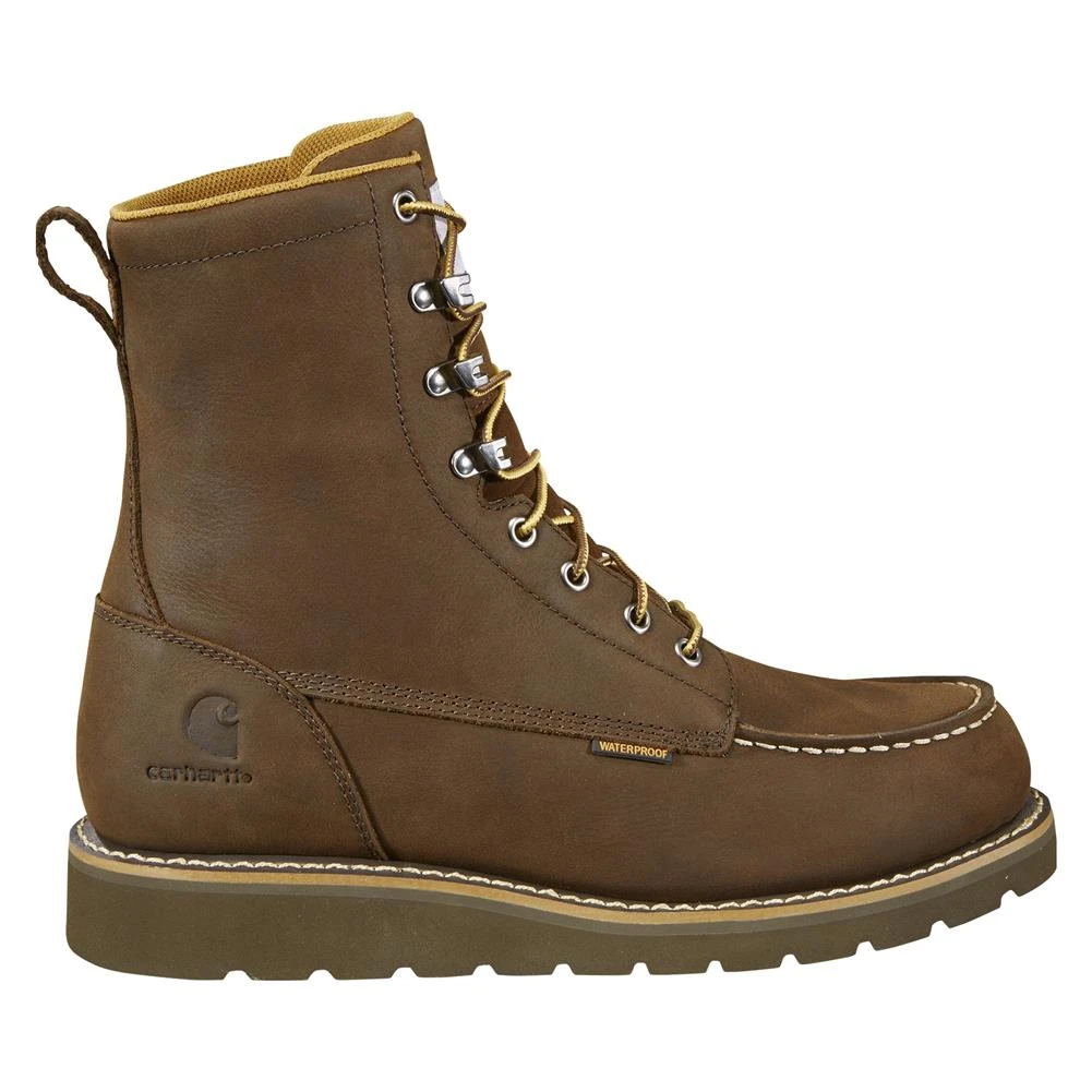 Men's Carhartt 8" Moc Wedge Waterproof Boots 4 Men's Carhartt 8" Moc Wedge Waterproof Boots - Image 2