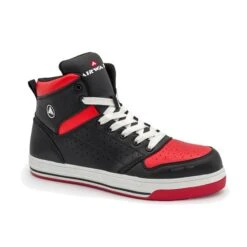 Men's Airwalk Arena Mid Composite Toe Boots -SafeStep Outfitters 1 650 airwalk arena mid composite toe boots black red