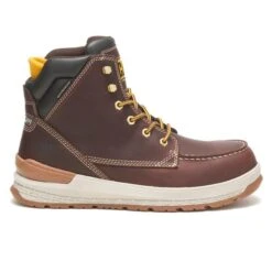 Men's CAT Impact Waterproof Carbon Composite Toe Boots 19 Men's CAT Impact Waterproof Carbon Composite Toe Boots -SafeStep Outfitters 1 650 cat impact waterproof carbon composite toe boots friar brown
